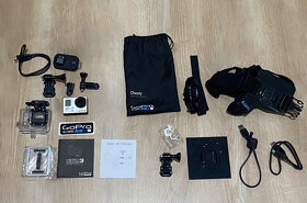 GoPro 3+ Black, GoPro 3+ Silver, plno prislusenstva - 2