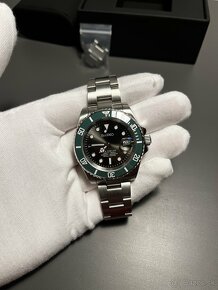 Seiko Mod Submariner Grey Green - 2