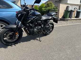 Yamaha MT07 nájazd 1000km , rok 2024 - 2