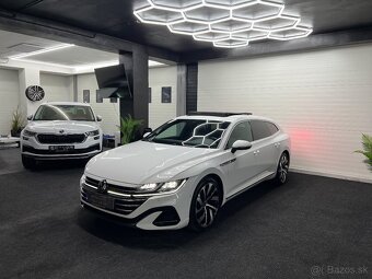 VW Arteon SB R-line 2022 2.0tdi 147kw DSG 1.majiteľ - 2