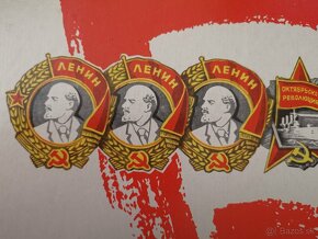 Zápalky krabičky CCCP SSSR Lenin Rusko komunizmus komsomol - 2