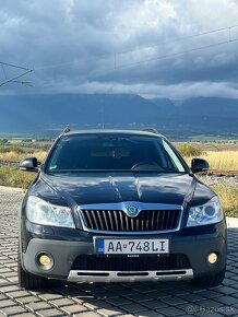 Faceliftovanú Škoda Octavia Scout 4x4 - 2