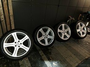 Kolesa original Mercedes R18 5x112 dvojrozmer 8,5J 9,5J - 2