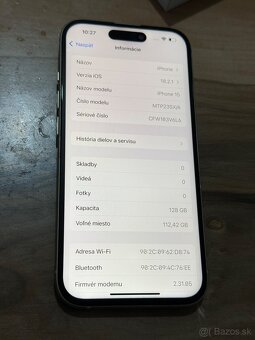 Predám Apple iPhone 15 128GB Žltá Stav Nového telefónu - 2