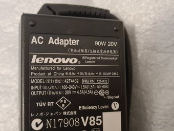 Lenovo nabíjačka (okrúhly konektor) 90W - originál - 2