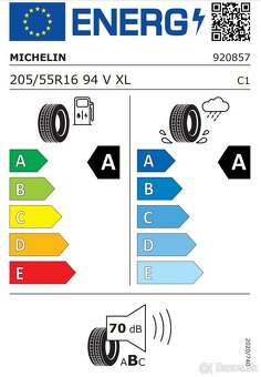 Pneumatiky Michelin E-Primacy S1 94V XL - ako nové - 2