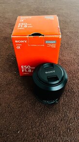 Sony FE 50mm 1.8 - 2