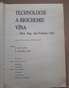 Technologia a biochemia vina - 2