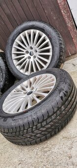 Alu Škoda 5x112 a letné Bridgestone 235/55 R18 - 2