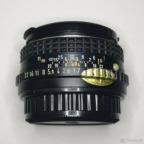 Objektív SMC Pentax-M 50mm f/1.7 - 2