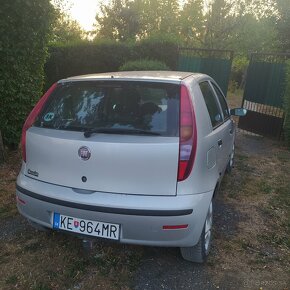 Predám Fiat Punto 1.2 benzín, 8 V, 44 kW, r.v.2008 - 2