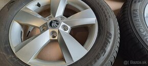 Predám originál zimný set Skoda Karoq 16"-5x112 - 2