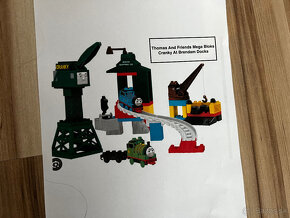 Mega bloks sada Thomas and Friends zeriav Cranky - 2