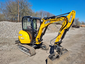 Predám pásový bager JCB 8029 + MS03 - 2