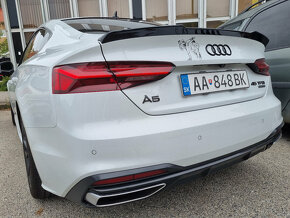 Spoiler kridlo lipko kufru AUDI A5 S5 RS5 model B9 - 2