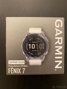 Garmin Fenix 7 mineral blue sapphire solar - 2