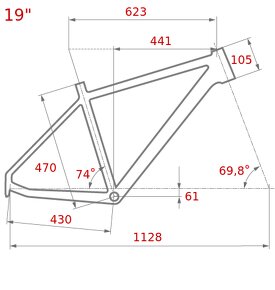 Carbon Bycikel  mateffy helios 19 - 2