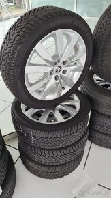 Škoda Octavia Alu disky 5x112 R17 a zimné pneumaitky Fulda - 2