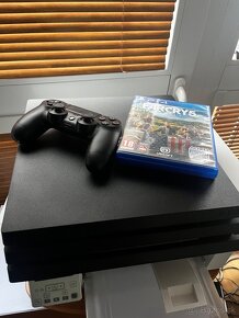 Ps4 pro 1tb + 2 hry - 2