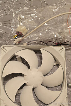 Ventilátor SilverStone FM181 -180mm - White - 2