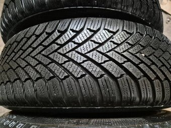 185/60 r15 zimné 4 ks CONTINENTAL dezén 8,3 - 7,2 mm - 2