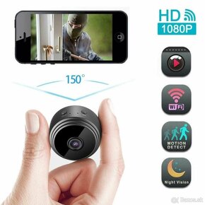 MIni wifi kamera s online prenosom na mobil - 2