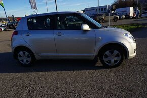 Suzuki Swift GL 1.3 66 kw 4x4 2009 strieborná metaliíza - 2