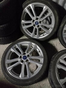 4ks alu disky orig. Ford 5x108 R18 pneu 225/40 r18 - 2