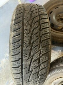 Zimne gumy Matador 195/65 R15, plechove disky golf4 - 2