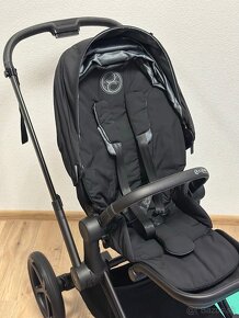 Cybex Priam Deep Black 2022 / Set 2v1 ako NOVÝ - 2