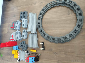 Lego vláčik, most, koľajnice - 2