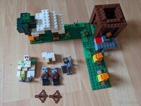 LEGO Minecraft 21145 Aréna lebiek + 21159 Základňa - 2