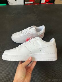 Nike Air Force 1 Supreme White - 2