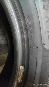 Predám letné pneumatiky Michelin 235/55r18 - 2