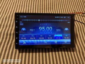 2 DIN android rádio, Bluetooth, GPS, kamera - 2