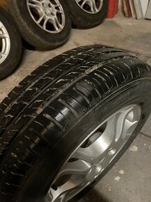 Disky ANZIO 4x100, Pneumatiky Barum 175/70 R14 - 2