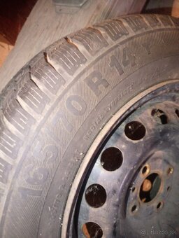 Pneumatiky zimné 165/70R14 - 2