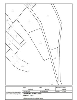 NA PREDAJ OPLOTENÝ POZEMOK - 2 391M2 , OKRES KRUPINA - 2