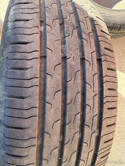 Predám letné pneu Continetal EcoContact 6 215/55 R17 V - 2