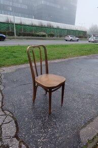 1911 Modernistická stolička Thonet model Nr.646 - 2