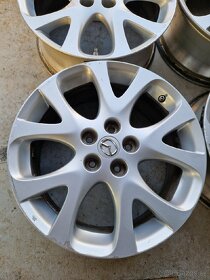 5x114,3r18 Hliníkové disky original Mazda - 2