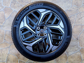 18" Alu kola 4x108 CITROEN C4 eC4 LETNÍ BiCOLOR  - 2