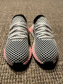 Tenisky Adidas Deerupt, velikost 37 1/3 bíločernorůžové - 2