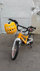 Detský bicykel WOOM 2 14” žltý + príslušenstvo - 2