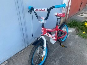 Predám detsky bicykel s pomocnými kolesami. - 2