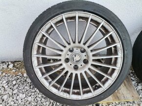 18"ELEKTRONY AEZ 5X112, LETNE PNEU 225/40ZR18 - 2