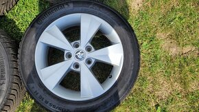 Predám originálne Škoda disky 16" 5x112, 6,5J ET46 - 2