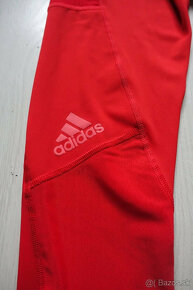 Adidas červené legíny športové dámske - 2