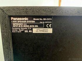 Predám Mini Hi-Fi Audio Panasonic SA-CH74E-K - 2