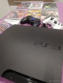 Playstation 3, hry, ovládače, káble - 2